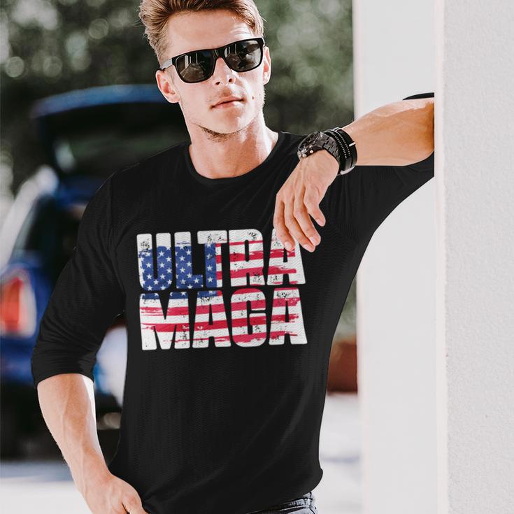 Ultra Maga And Proud Of It A Ultra Maga And Proud Of It V17 Unisex Long Sleeve Gifts for Him