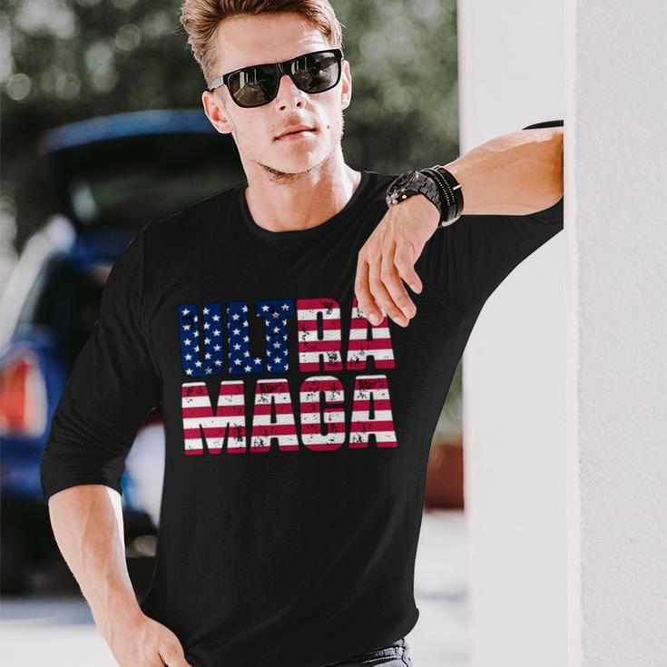 Ultra Maga And Proud Of It A Ultra Maga And Proud Of It V18 Unisex Long Sleeve Gifts for Him