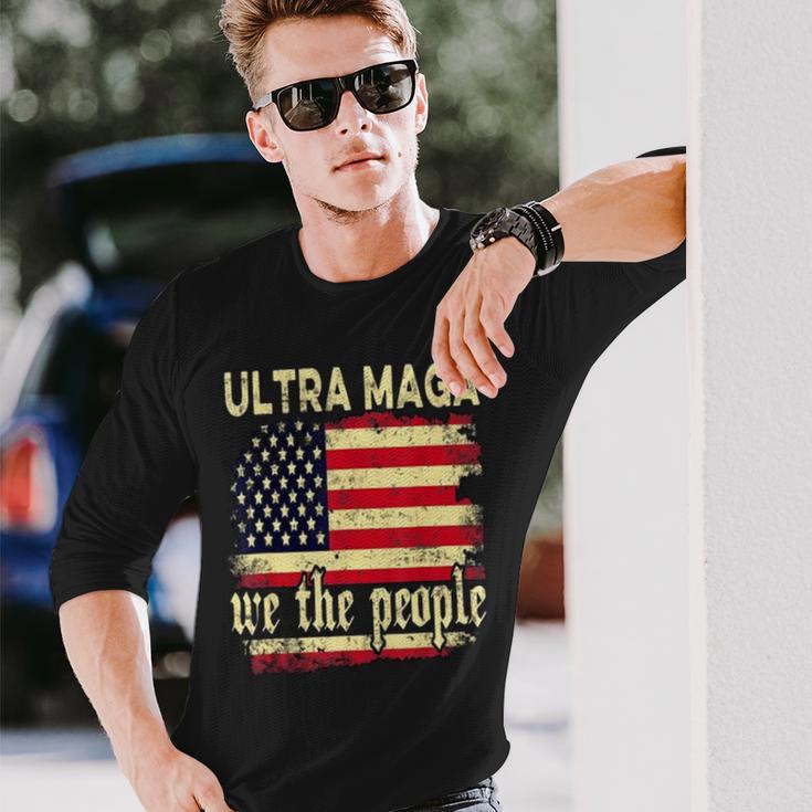 Ultra Maga We The People Vintage Unisex Long Sleeve Gifts for Him