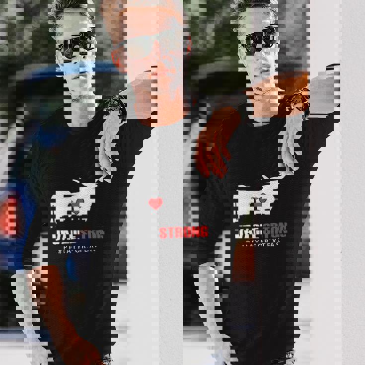 Uvalde Strong Pray For Texas Anti Gun Pray For Texas Long Sleeve T-Shirt T-Shirt Gifts for Him Uvalde Strong Pray For Texas Anti Gun Pray For Texas Long Sleeve T-Shirt T-Shirt Gifts for Him