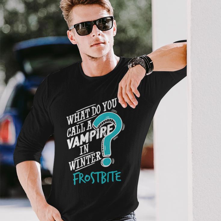 Vampire In Winter Frostbite 92 Trending Shirt Unisex Long Sleeve Gifts for Him