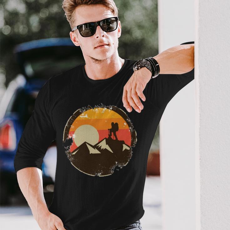 Vintage Retro Rock Climber 161 Shirt Unisex Long Sleeve Gifts for Him