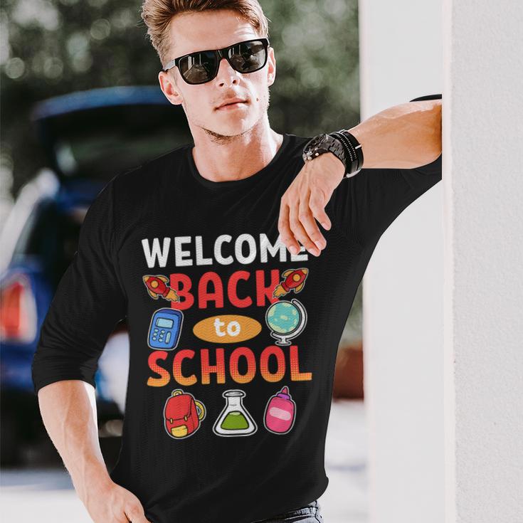 Welcome Back To School School Party 483 Shirt Unisex Long Sleeve Gifts for Him