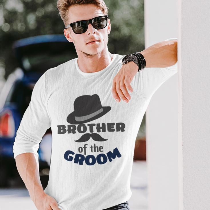 Brother Of The Groom Matching Bridal Party For Family Unisex Long Sleeve Gifts for Him