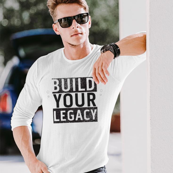 Build Your Legacy - Trix Unisex Long Sleeve Gifts for Him