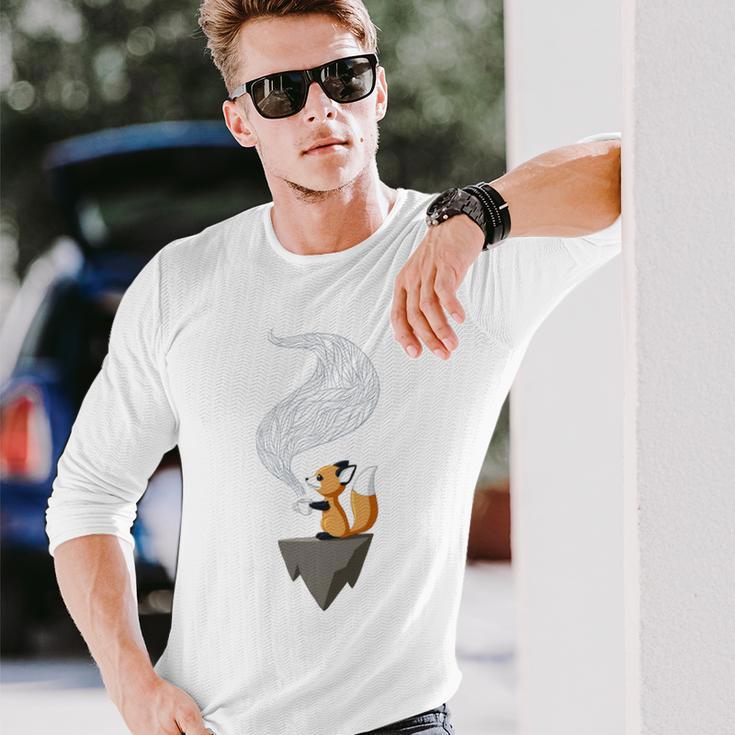 Fox Tea Unisex Long Sleeve Gifts for Him