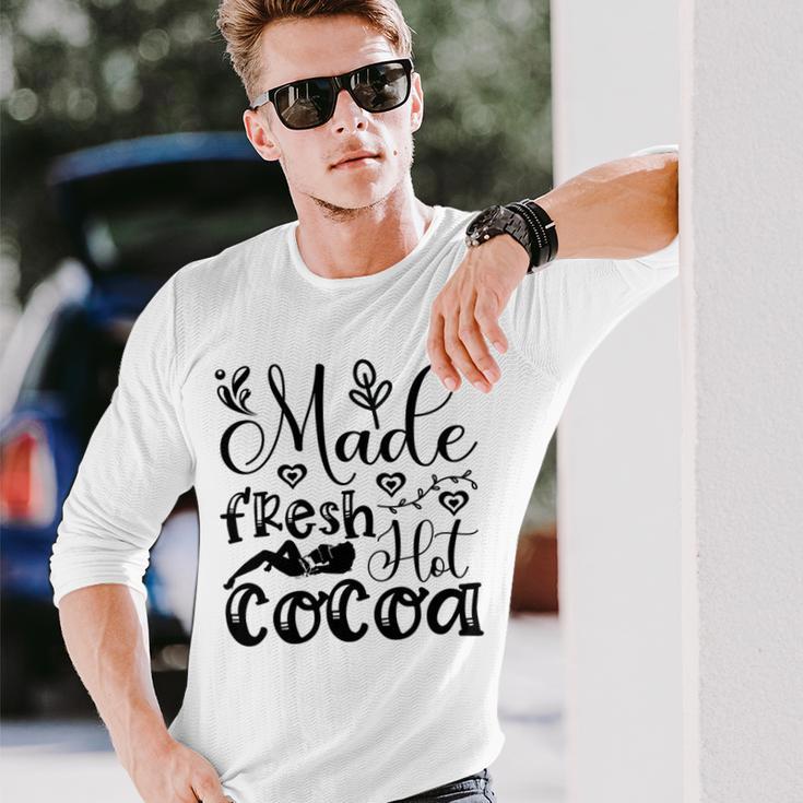 Fresh Hot Cocoa Unisex Long Sleeve Gifts for Him