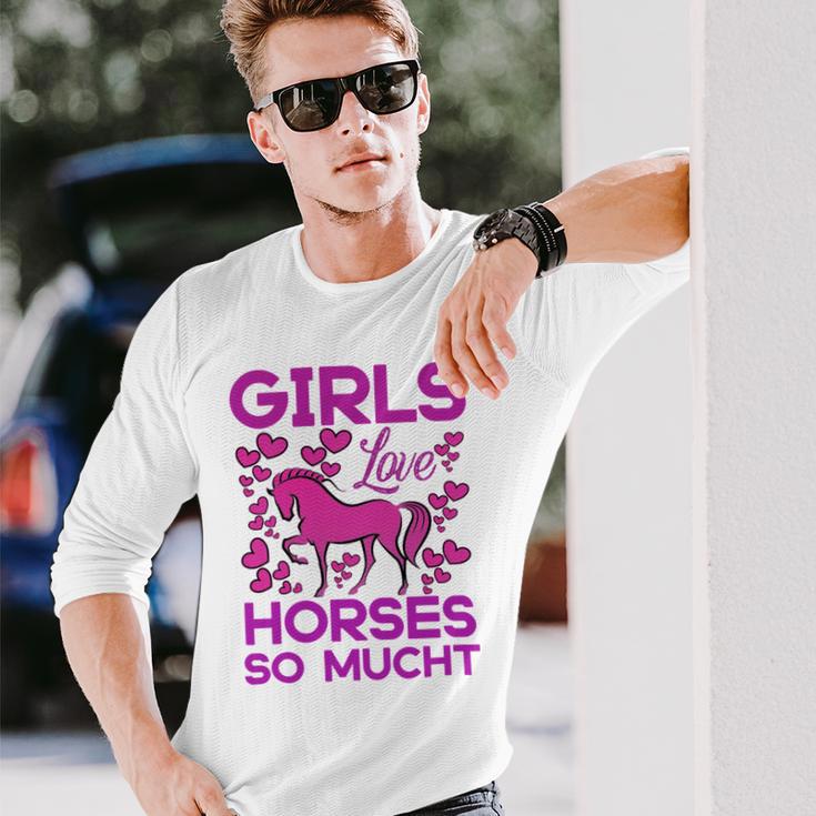 Girls Love Hhoresed So Much Unisex Long Sleeve Gifts for Him