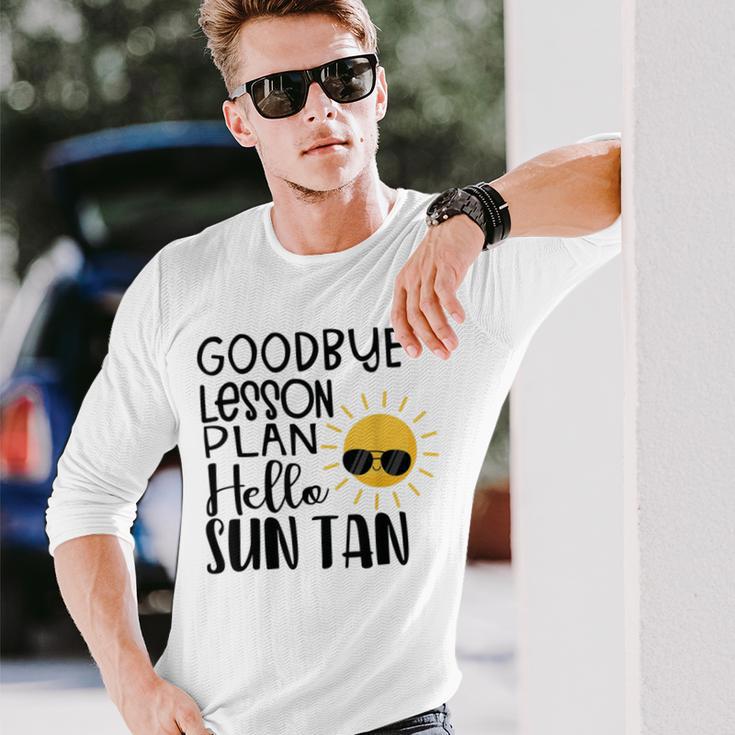 Good Bye School Hello Summer Unisex Long Sleeve Gifts for Him