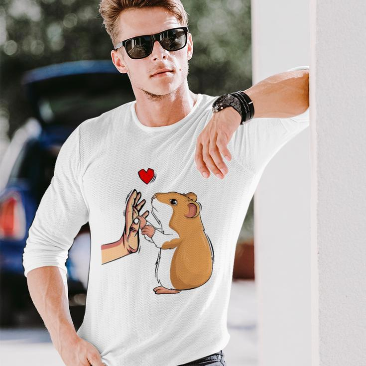 Hamster Lover Hammy Girls Long Sleeve T-Shirt T-Shirt Gifts for Him