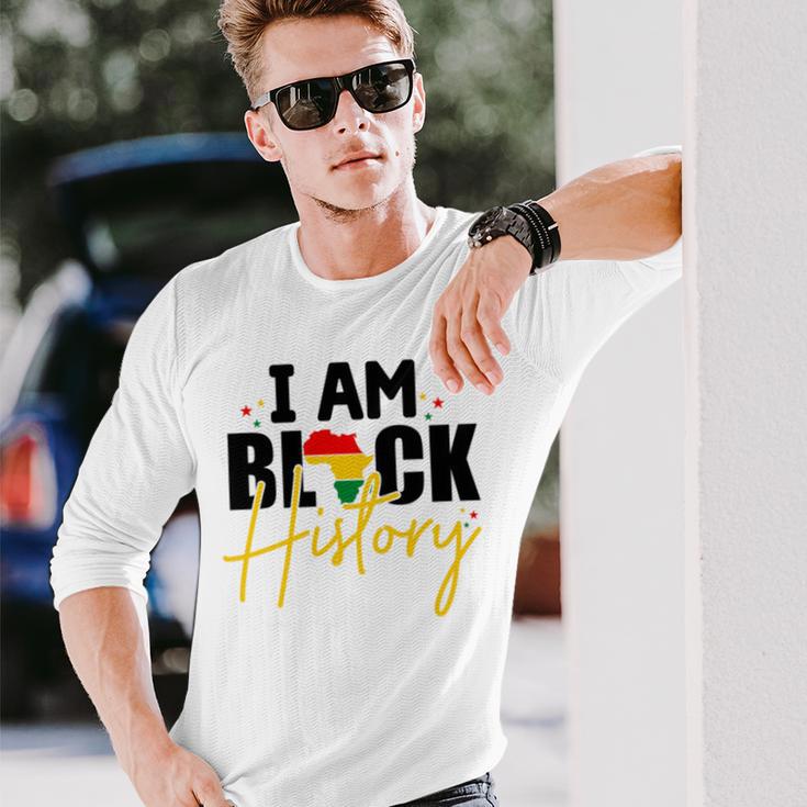 I Am Black History V2 Unisex Long Sleeve Gifts for Him