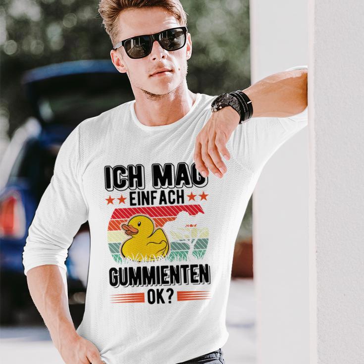 Ich Mag Einfach Gummienten Badeente Unisex Long Sleeve Gifts for Him