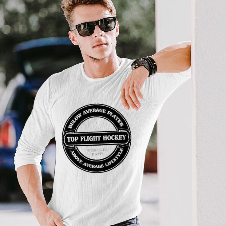 Lifestyle Top Flight Hockey Long Sleeve T-Shirt T-Shirt Gifts for Him
