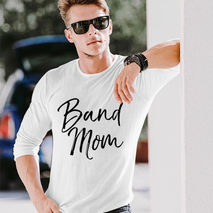 Marching Band Apparel Mother Cute Band Mom Long Sleeve T-Shirt T-Shirt Gifts for Him
