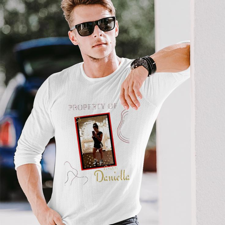 Property Of Goddess Daniella Long Sleeve T-Shirt Gifts for Him