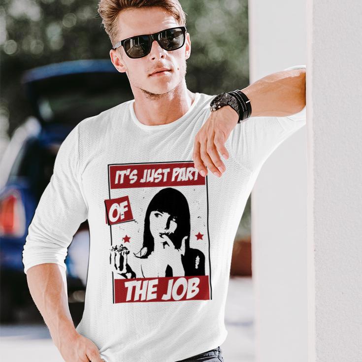 Tasting The Food Is Just Part Of The Job Relaxed Fit 24 Trending Shirt Unisex Long Sleeve Gifts for Him