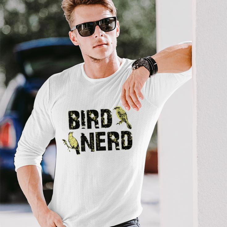 Twitcher Funny - Bird Nerd 195 Shirt Unisex Long Sleeve Gifts for Him