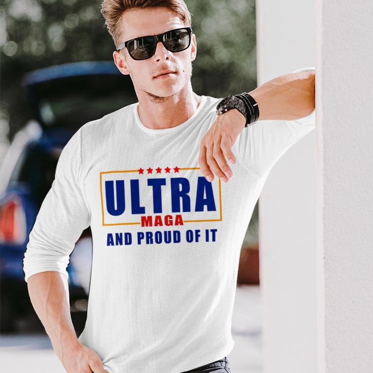 Ultra Maga And Proud Of It V11 Unisex Long Sleeve Gifts for Him