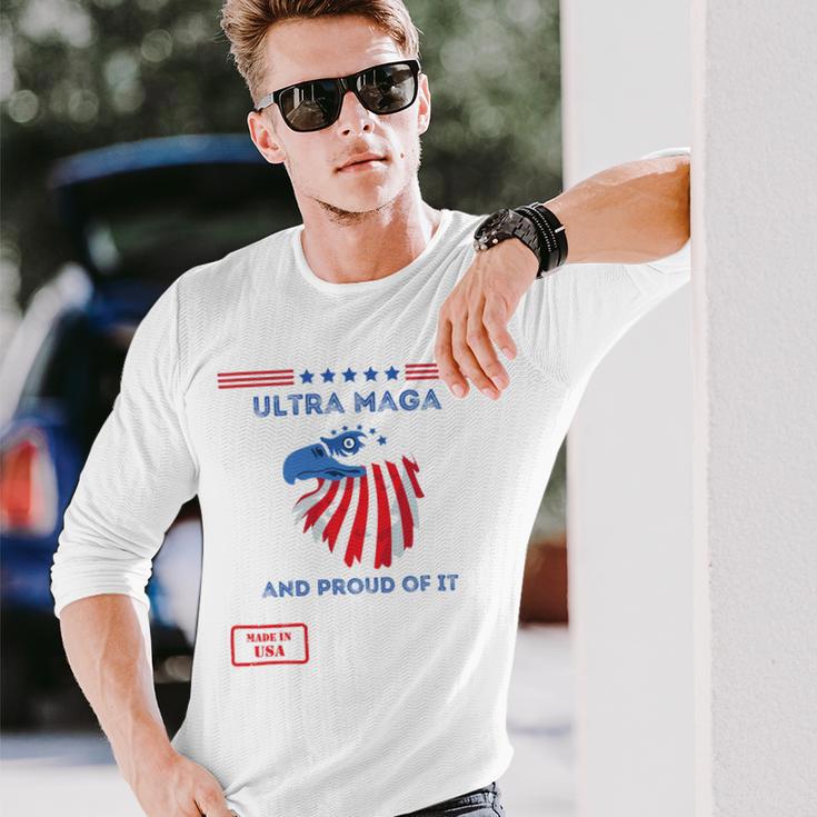 Ultra Maga And Proud Of It V12 Unisex Long Sleeve Gifts for Him