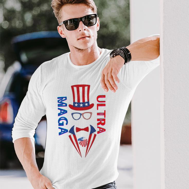 Ultra Maga And Proud Of It V20 Unisex Long Sleeve Gifts for Him