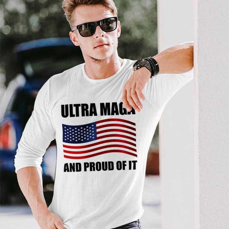 Ultra Maga And Proud Of It V7 Unisex Long Sleeve Gifts for Him