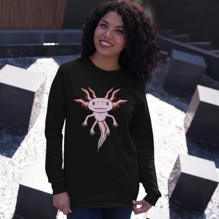 Axolotl Cute Unisex Long Sleeve Gifts for Her