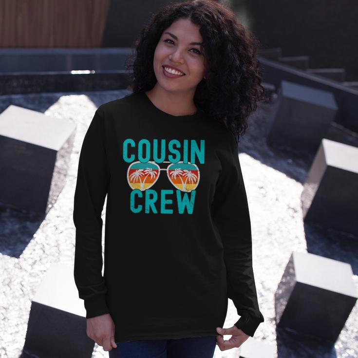 Cousin Crew Vacation Summer Vacation Beach Sunglasses V2 Long Sleeve T-Shirt T-Shirt Gifts for Her