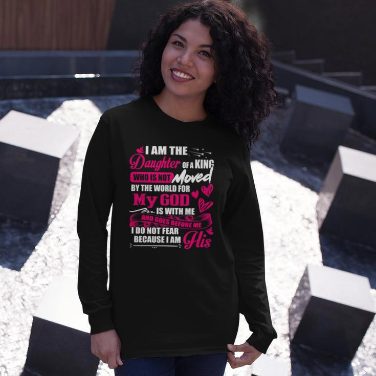 I Am The Daughter Of A King Fathers Day For Long Sleeve T-Shirt T-Shirt Gifts for Her
