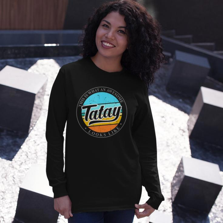 Fathers Day For Tatay Filipino Pinoy Dad Long Sleeve T-Shirt T-Shirt Gifts for Her
