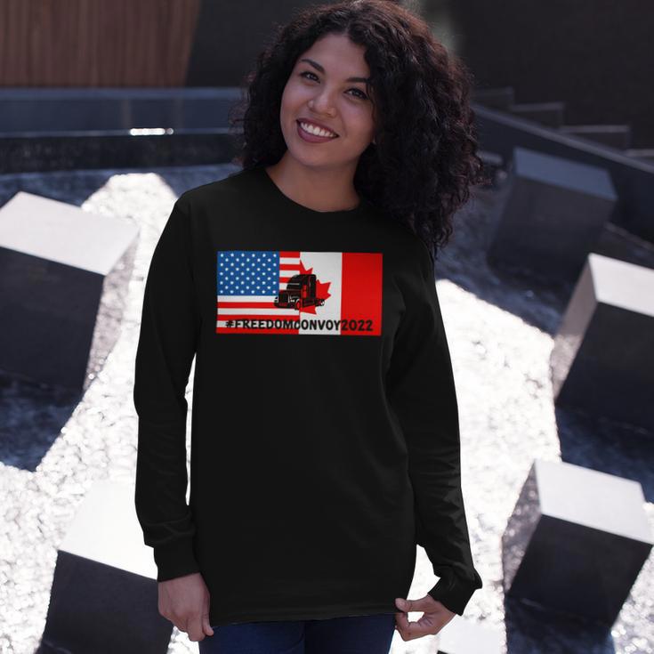 Freedom Convoy V2 Unisex Long Sleeve Gifts for Her