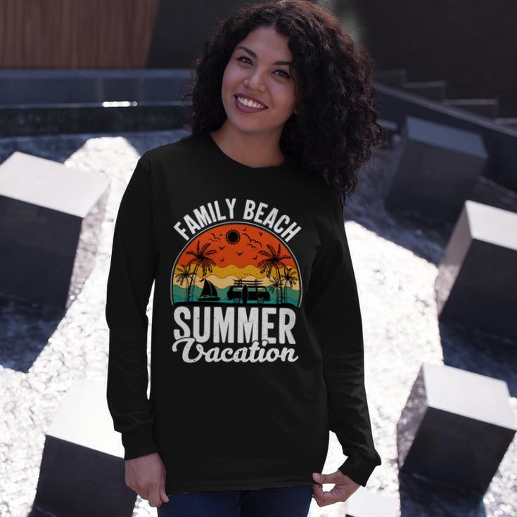 Funny Enjoy The Summer Family Beach Summer Vacation Unisex Long Sleeve Gifts for Her