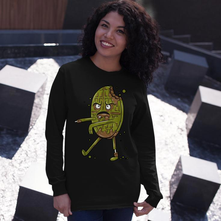 Monster Zombie Cookie Scary Halloween Costume 2020 Long Sleeve T-Shirt Gifts for Her