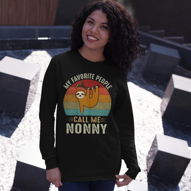 My Favorite People Call Me Nonny 302 Trending Shirt Unisex Long Sleeve Gifts for Her