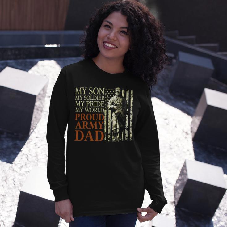 My Son My Soldier My Pride My World 696 Shirt Unisex Long Sleeve Gifts for Her