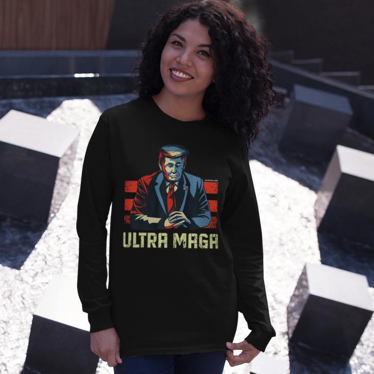 The Great Maga King Trump Ultra Proud Ultramaga Unisex Long Sleeve Gifts for Her