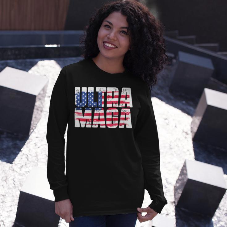 Ultra Maga And Proud Of It A Ultra Maga And Proud Of It V17 Unisex Long Sleeve Gifts for Her