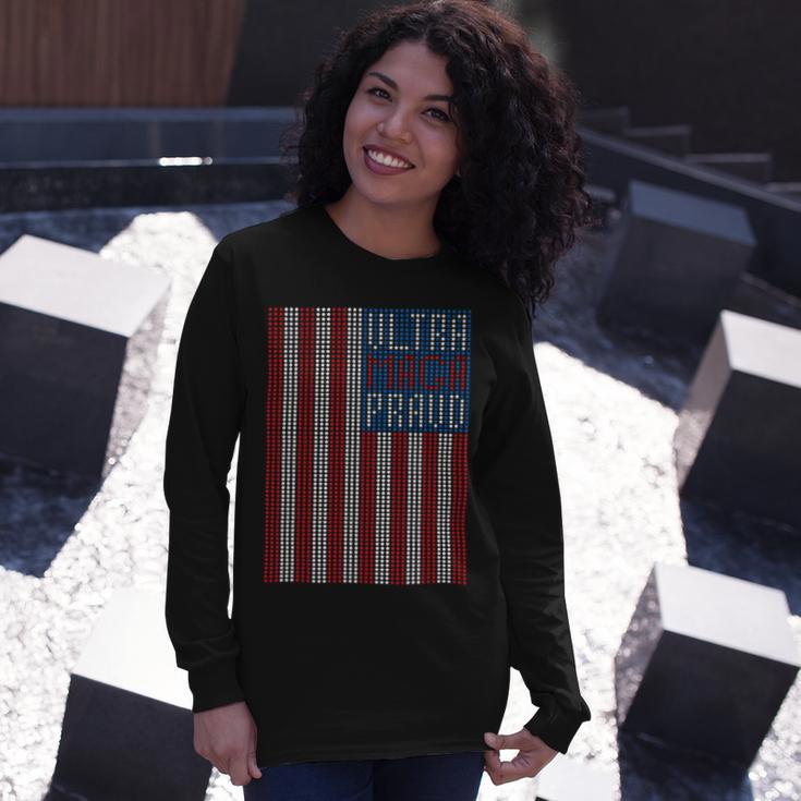 Ultra Maga Proud Patriotic Tshirt Unisex Long Sleeve Gifts for Her