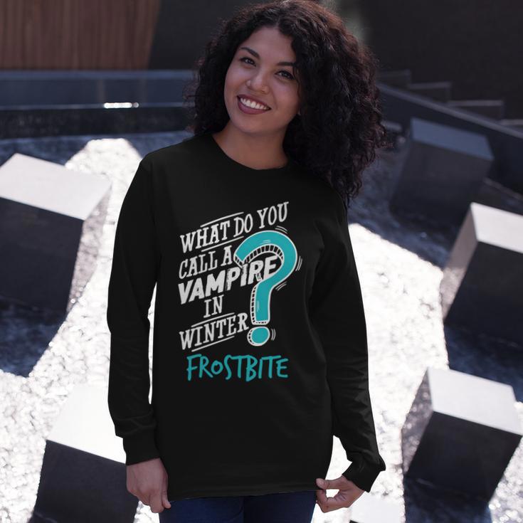 Vampire In Winter Frostbite 92 Trending Shirt Unisex Long Sleeve Gifts for Her