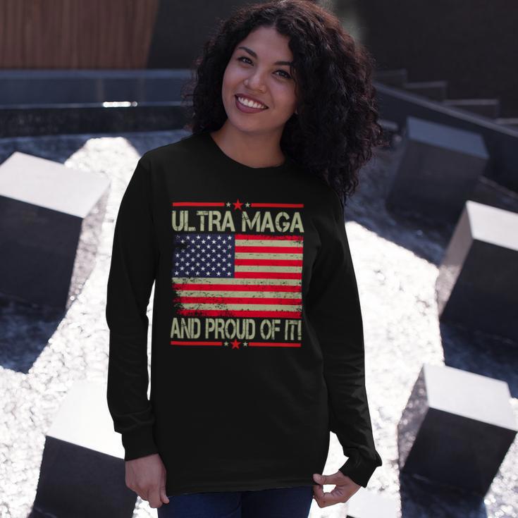 Vintage Ultra Maga And Proud Of It V2 Unisex Long Sleeve Gifts for Her