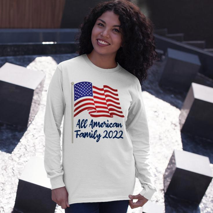 All American Reunion Matching 4Th Of July 2022 Long Sleeve T-Shirt Gifts for Her