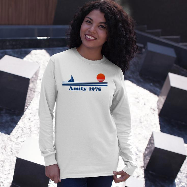 Amity Island Bait And Tackle Retro Fishing Long Sleeve T-Shirt T-Shirt Gifts for Her