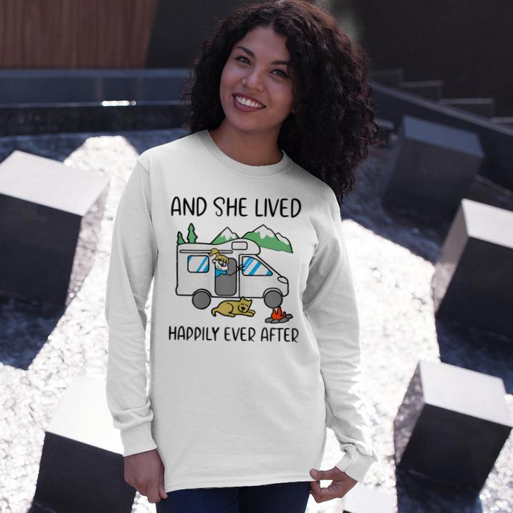 And She Lived Happily Ever After Unisex Long Sleeve Gifts for Her