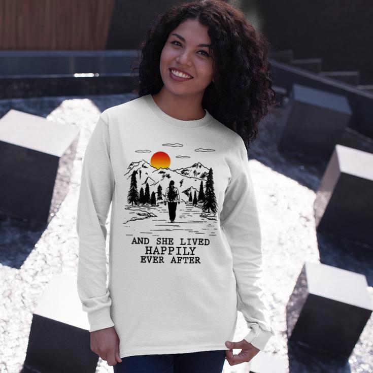 And She Lived Happily Ever After Unisex Long Sleeve Gifts for Her