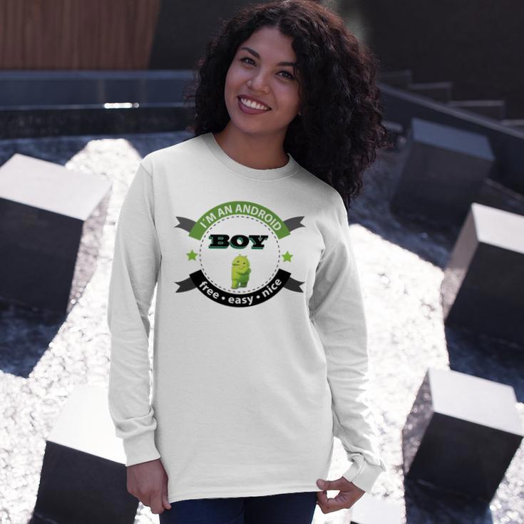 Android Unisex Long Sleeve Gifts for Her