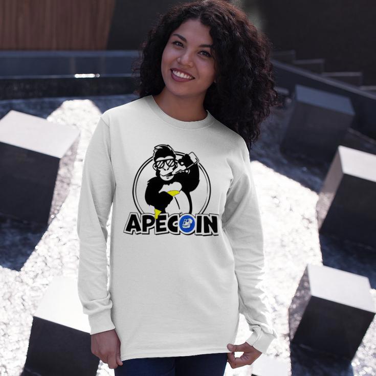 Apecoin Funny Unisex Long Sleeve Gifts for Her