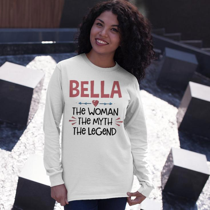 Bella Grandma Bella The Woman The Myth The Legend Long Sleeve T-Shirt Gifts for Her