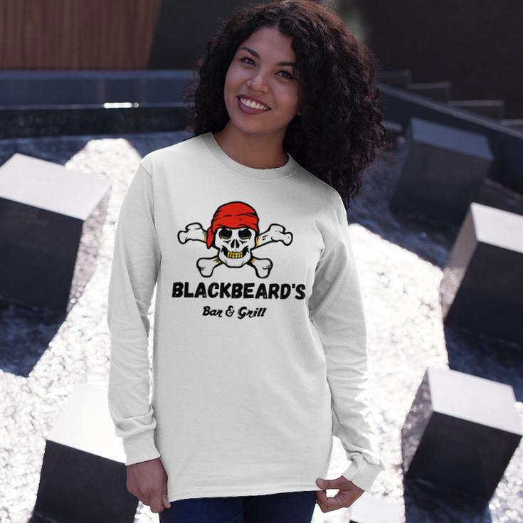 Blackbeards Bar Grill Unisex Long Sleeve Gifts for Her