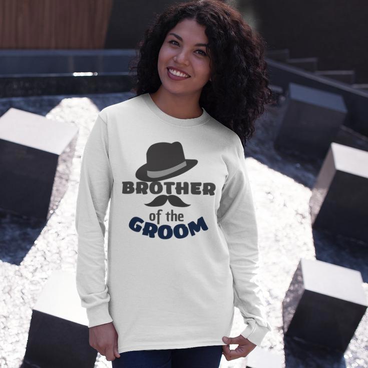 Brother Of The Groom Matching Bridal Party For Family Unisex Long Sleeve Gifts for Her