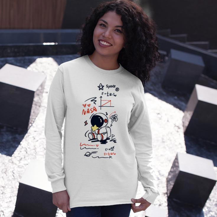 Formula Astronout Space V2 Unisex Long Sleeve Gifts for Her