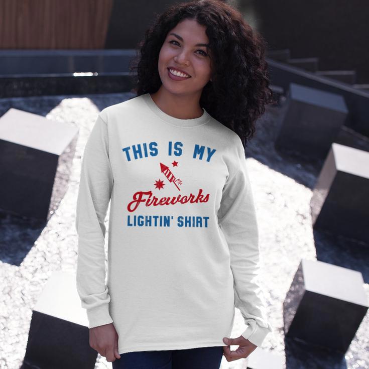 Fourth Of July My Fireworks Vintage 749 Shirt Unisex Long Sleeve Gifts for Her